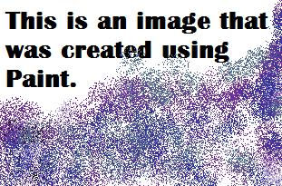 Image Create with 	Paint